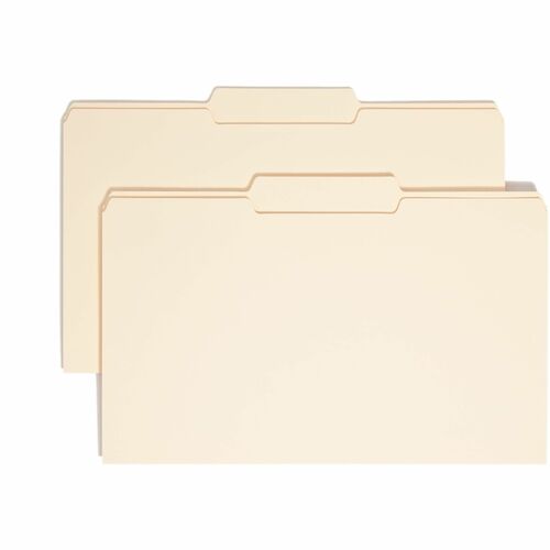 Smead SMD15332 1/3 Tab Cut Legal Recycled Top Tab File Folder