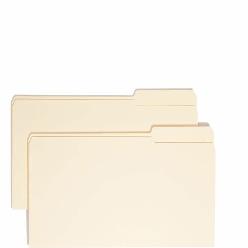 Smead SMD15333 1/3 Tab Cut Legal Recycled Top Tab File Folder