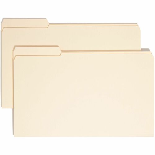 Smead SMD15335 1/3 Tab Cut Legal Recycled Top Tab File Folder