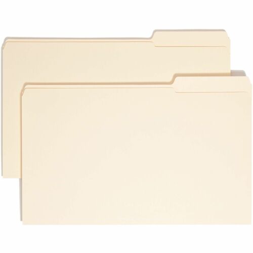 Smead SMD15337 1/3 Tab Cut Legal Recycled Top Tab File Folder