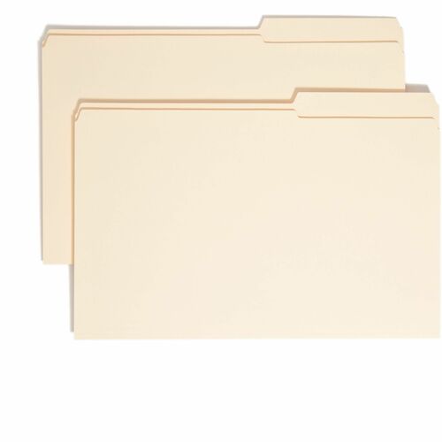 Smead SMD15386 2/5 Tab Cut Legal Recycled Top Tab File Folder