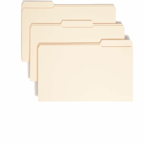 Smead SMD15434 1/3 Tab Cut Legal Recycled Top Tab File Folder