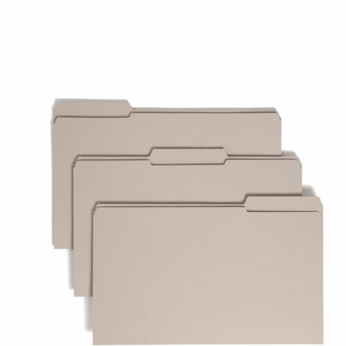 Smead SMD17334 Colored 1/3 Tab Cut Legal Recycled Top Tab File Folder