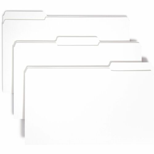 Smead SMD17834 Colored 1/3 Tab Cut Legal Recycled Top Tab File Folder