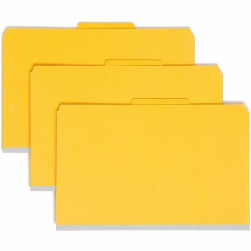 Smead SMD19034 SafeSHIELD 2/5 Tab Cut Legal Recycled Classification Folder