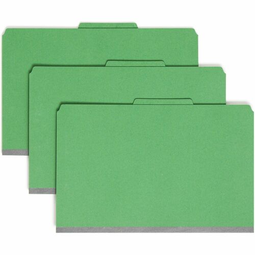 Smead SMD19083 SafeSHIELD 2/5 Tab Cut Legal Recycled Classification Folder