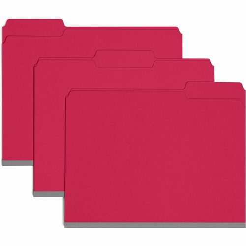 Smead SMD21538 Colored 1/3 Tab Cut Letter Recycled Top Tab File Folder