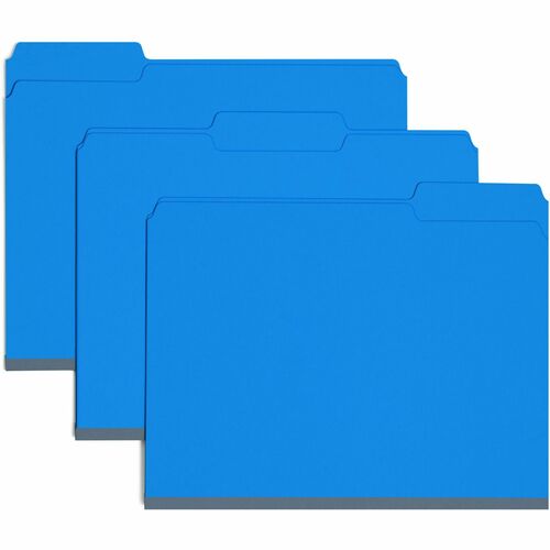 Smead SMD21541 Colored 1/3 Tab Cut Letter Recycled Top Tab File Folder