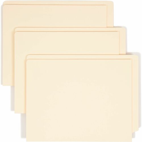 Smead SMD24115 Straight Tab Cut Letter Recycled File Pocket