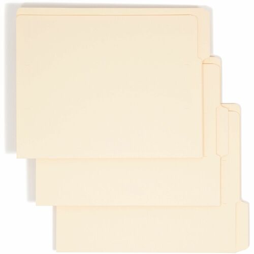 Smead SMD24134 Shelf-Master 1/3 Tab Cut Letter Recycled End Tab File Folder