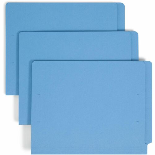 Smead SMD25010 Shelf-Master Straight Tab Cut Letter Recycled End Tab File Folder