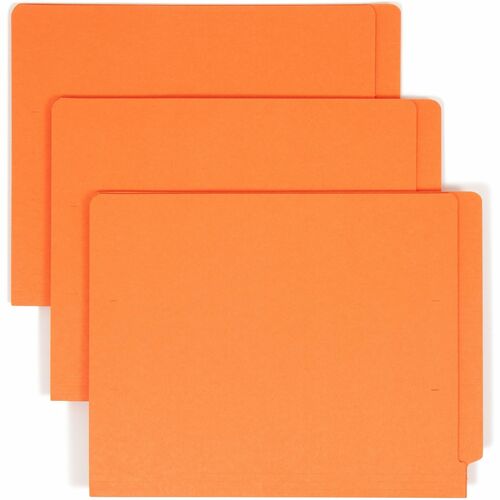 Smead SMD25510 Shelf-Master Straight Tab Cut Letter Recycled End Tab File Folder