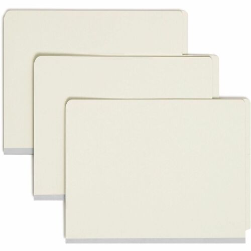 Smead SMD26820 Straight Tab Cut Letter Recycled Classification Folder