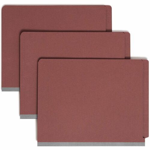 Smead SMD26860 Straight Tab Cut Letter Recycled Classification Folder
