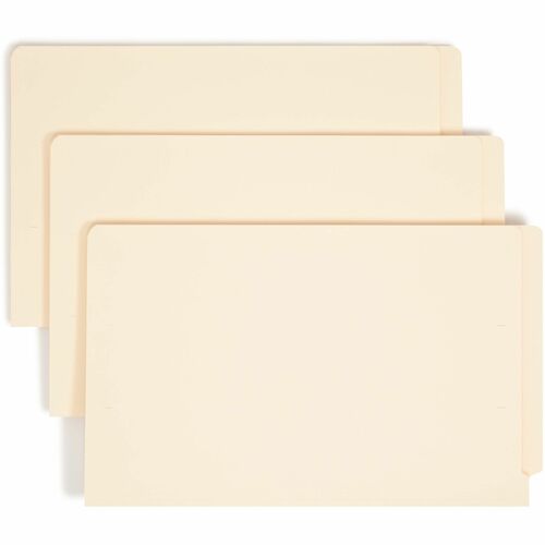Smead SMD27110 Straight Tab Cut Legal Recycled End Tab File Folder