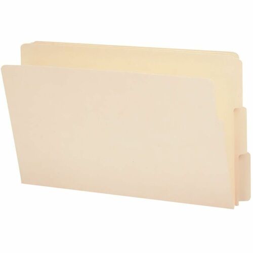 Smead SMD27134 Shelf-Master 1/3 Tab Cut Legal Recycled End Tab File Folder