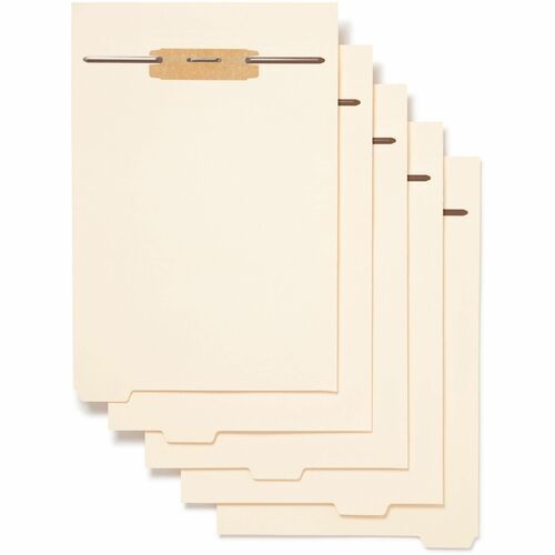 Smead SMD35600 1/5 Tab Cut Letter Folder Divider with Fastener