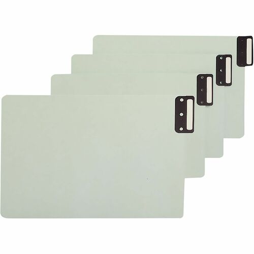 Smead SMD63235 100% Recycled Filing Guides with Vertical Extra-Wide Blank Tab
