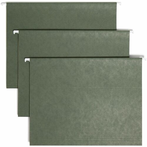 Smead SMD64035 1/3 Tab Cut Letter Recycled Hanging Folder