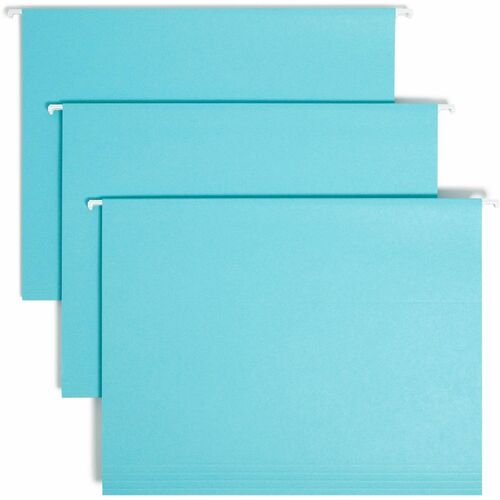 Smead SMD64058 Colored 1/5 Tab Cut Letter Recycled Hanging Folder