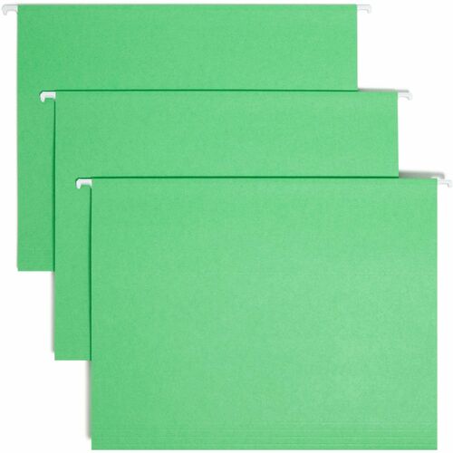 Smead SMD64061 Colored 1/5 Tab Cut Letter Recycled Hanging Folder