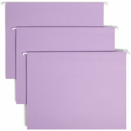 Smead SMD64064 Colored 1/5 Tab Cut Letter Recycled Hanging Folder