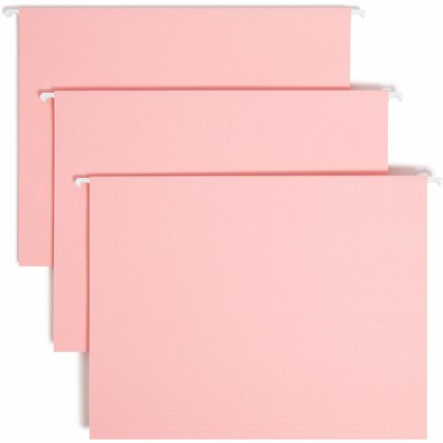 Smead SMD64066 Colored 1/5 Tab Cut Letter Recycled Hanging Folder