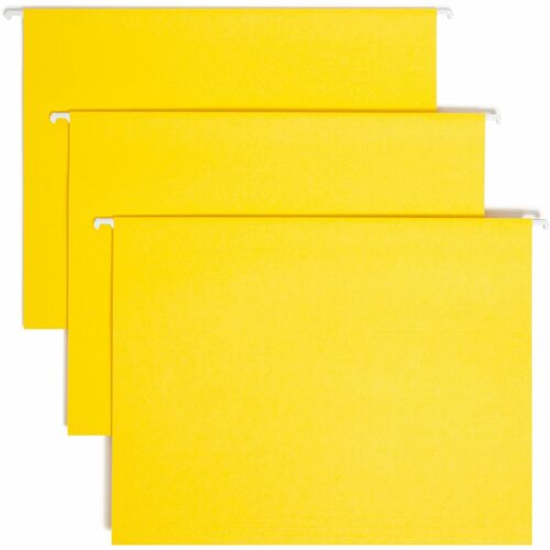 Smead SMD64069 Colored 1/5 Tab Cut Letter Recycled Hanging Folder