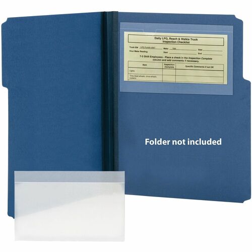 Smead SMD68185 Self-Adhesive Pockets