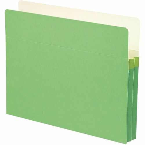 Smead SMD73216 Straight Tab Cut Letter Recycled File Pocket