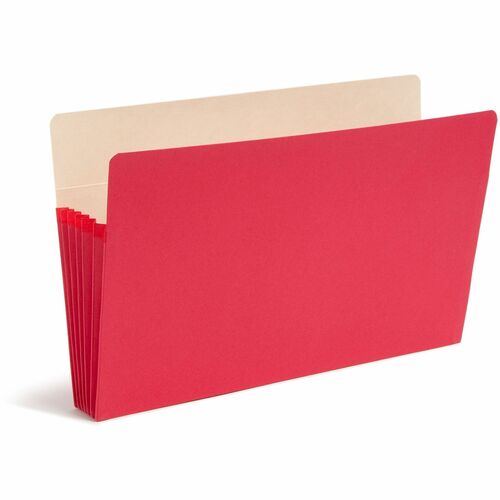 Smead SMD74241 Colored Straight Tab Cut Legal Recycled File Pocket
