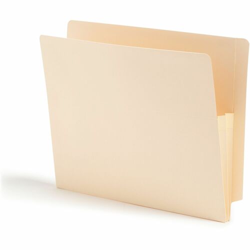 Smead SMD75114 Straight Tab Cut Letter Recycled File Pocket