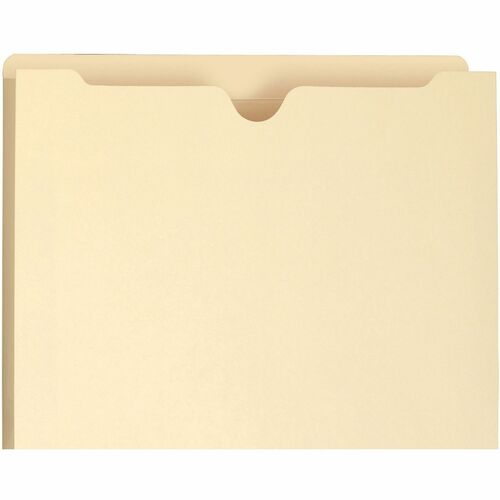 Smead SMD75540 Straight Tab Cut Letter Recycled File Jacket