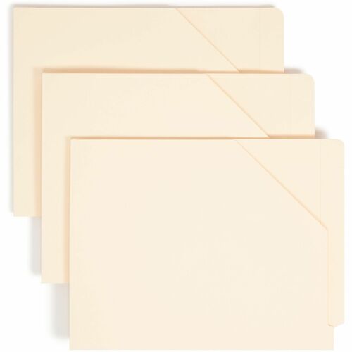 Smead SMD75700 Straight Tab Cut Letter Recycled File Jacket