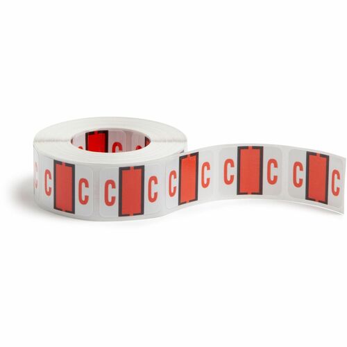 Smead SMD67073 BCCR Bar-Style Color-Coded Labels