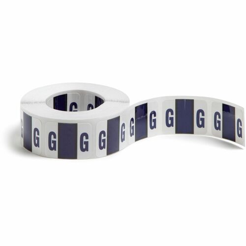 Smead SMD67077 BCCR Bar-Style Color-Coded Labels