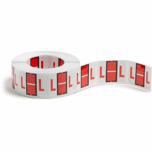 Smead SMD67082 BCCR Bar-Style Color-Coded Labels