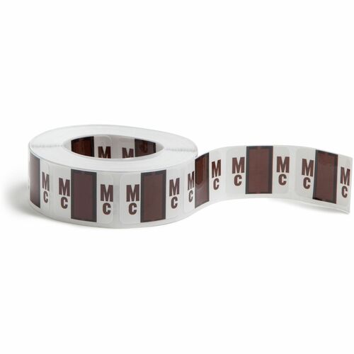 Smead SMD67097 BCCR Bar-Style Color-Coded Labels