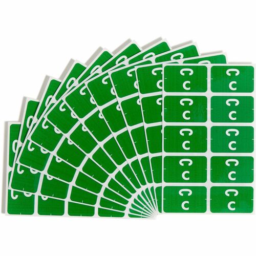 Smead SMD67173 AlphaZ ACCS Color-Coded Labels