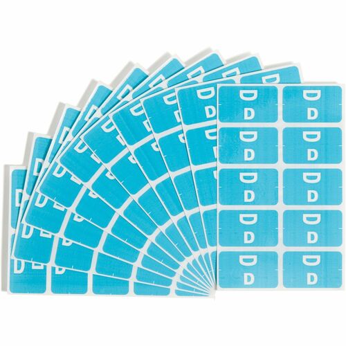 Smead SMD67174 AlphaZ ACCS Color-Coded Labels