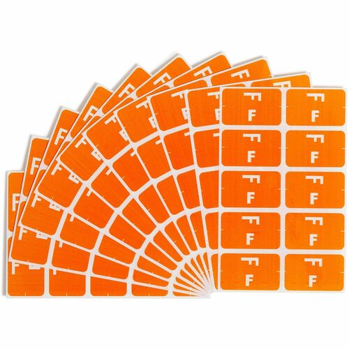 Smead SMD67176 AlphaZ ACCS Color-Coded Labels
