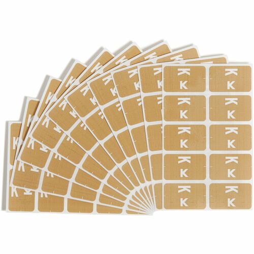 Smead SMD67181 AlphaZ ACCS Color-Coded Labels