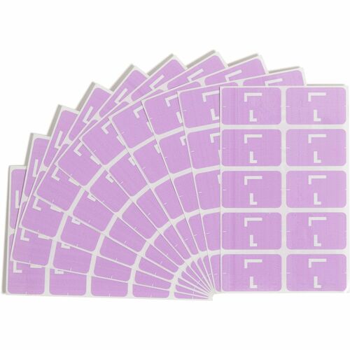Smead SMD67182 AlphaZ ACCS Color-Coded Labels