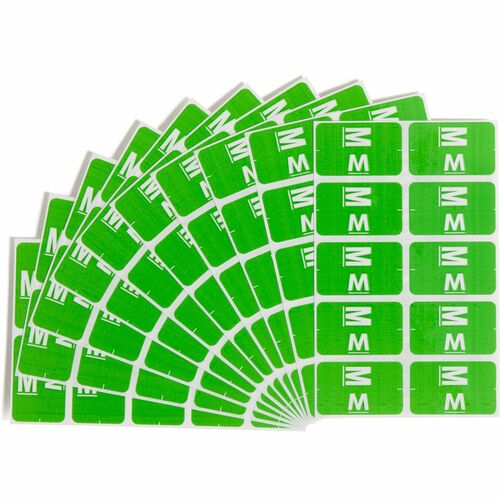 Smead SMD67183 AlphaZ ACCS Color-Coded Labels