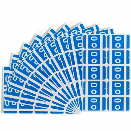 Smead SMD67185 AlphaZ ACCS Color-Coded Labels