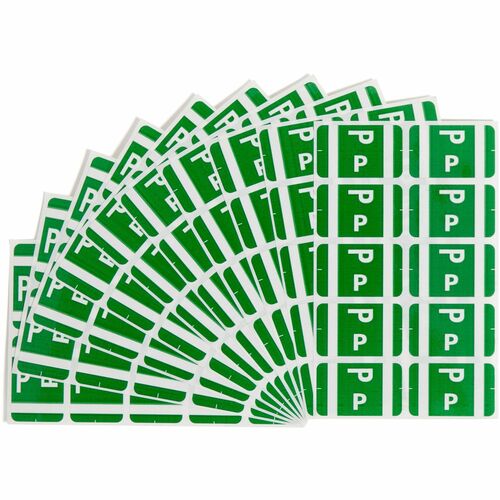 Smead SMD67186 AlphaZ ACCS Color-Coded Labels