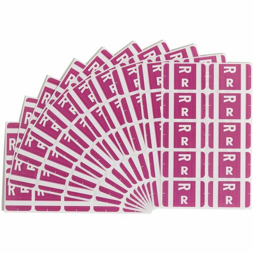 Smead SMD67188 AlphaZ ACCS Color-Coded Labels