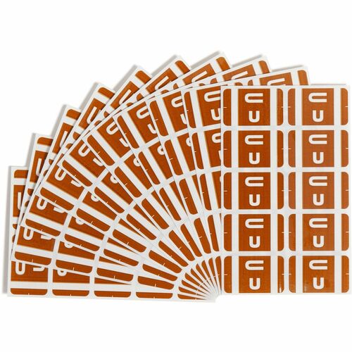 Smead SMD67191 AlphaZ ACCS Color-Coded Labels