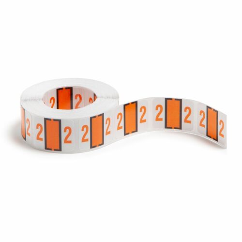 Smead SMD67372 BCCRN Bar-Style Color-Coded Labels