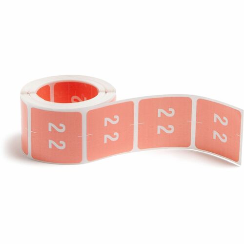 Smead SMD67422 DCC Color-Coded Numeric Labels